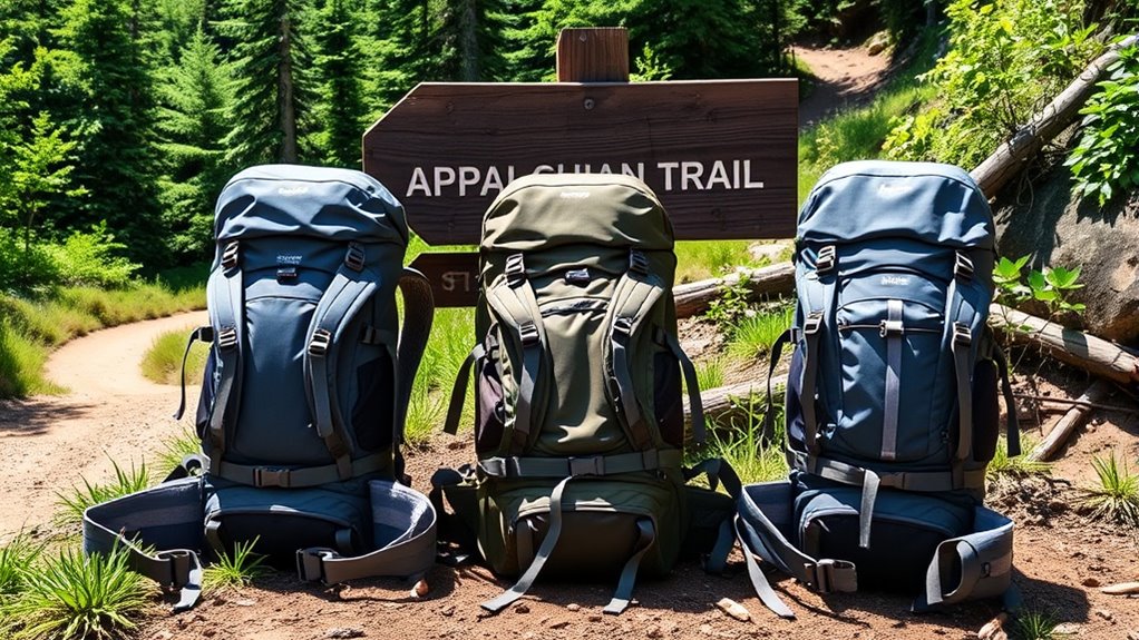 backpack features for hiking