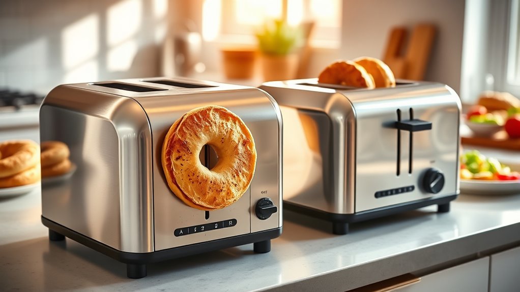 bagel friendly toaster features