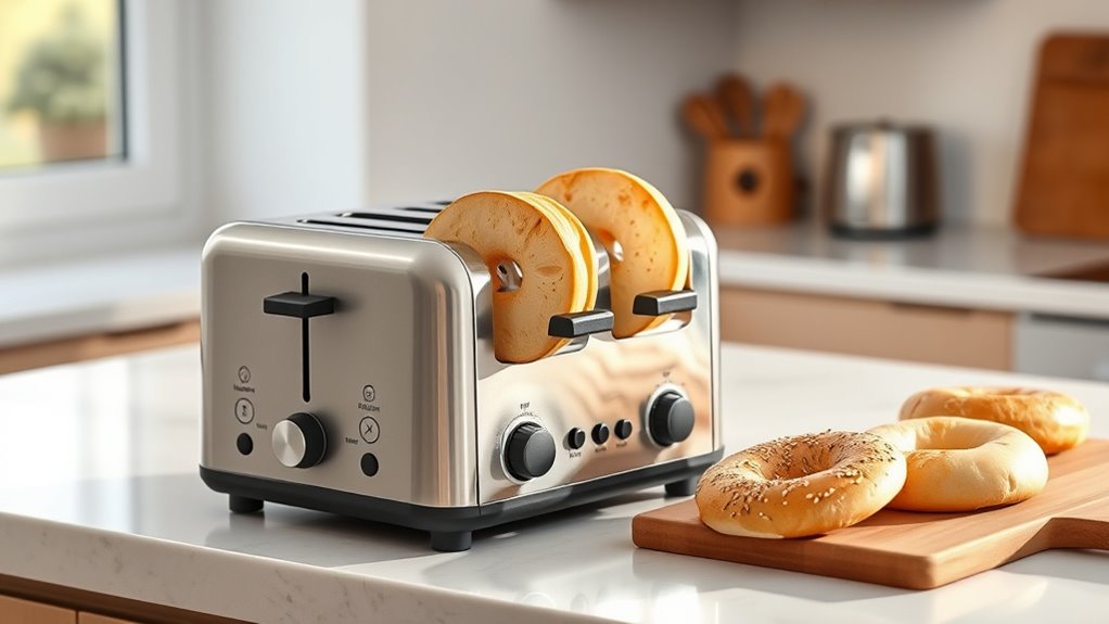 bagel sized adjustable controls