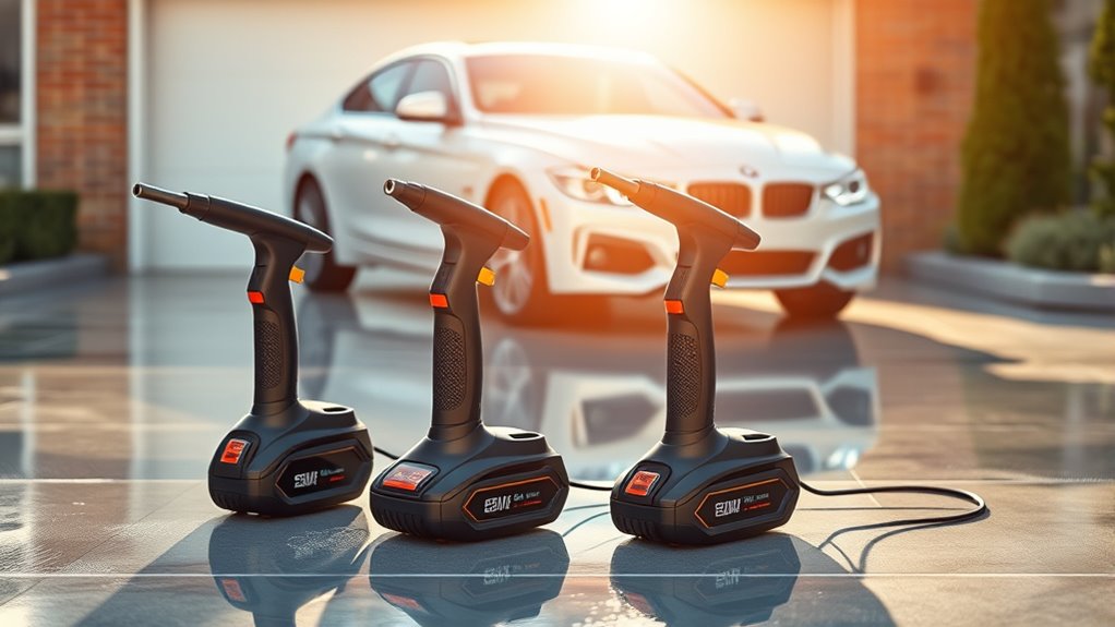 battery life pressure nozzles