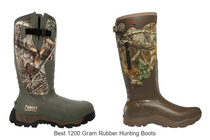 Best 1200 Gram Rubber Hunting Boots That Crush The Competition