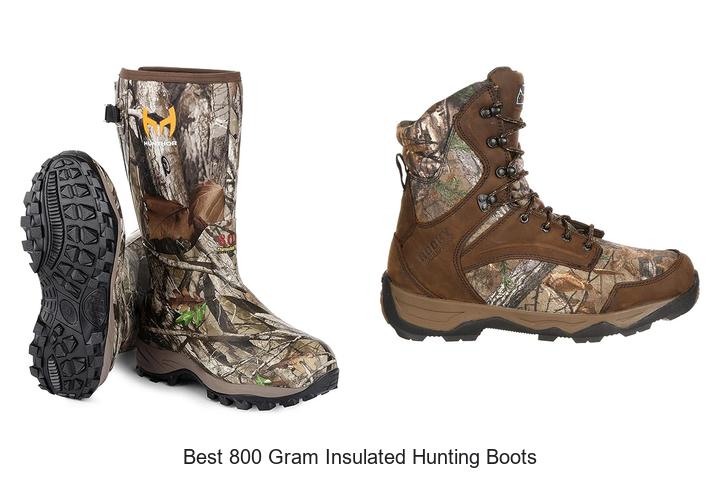 Best 800 Gram Insulated Hunting Boots That Keep You Warm!