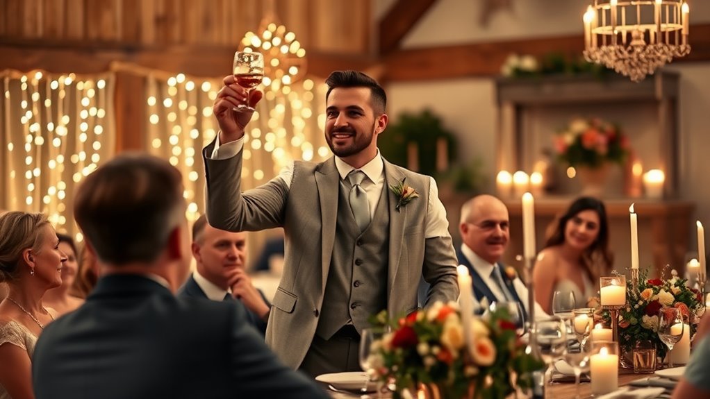 best man rehearsal toast