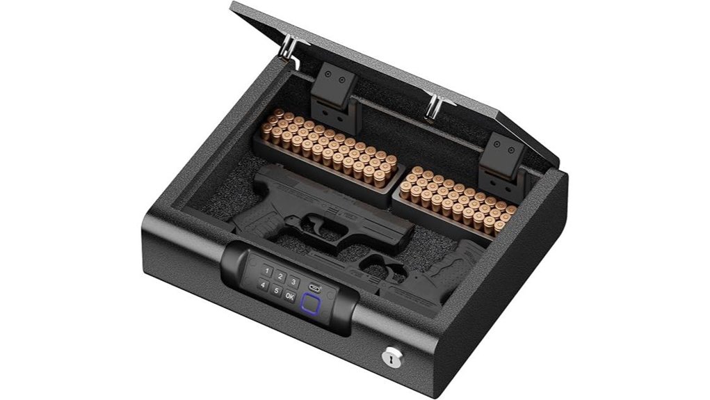 biometric gun safe lock
