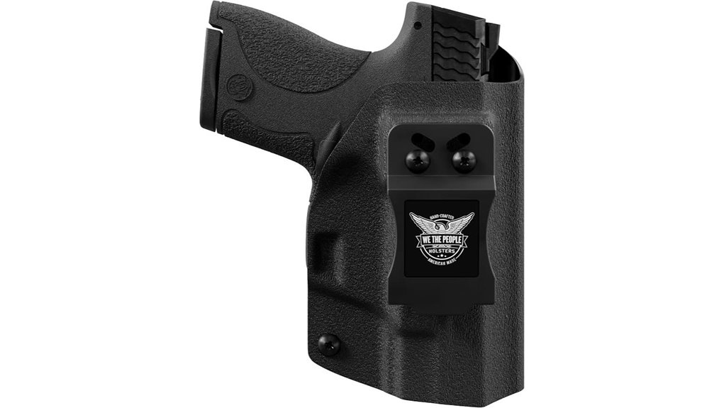 black iwb kydex holster