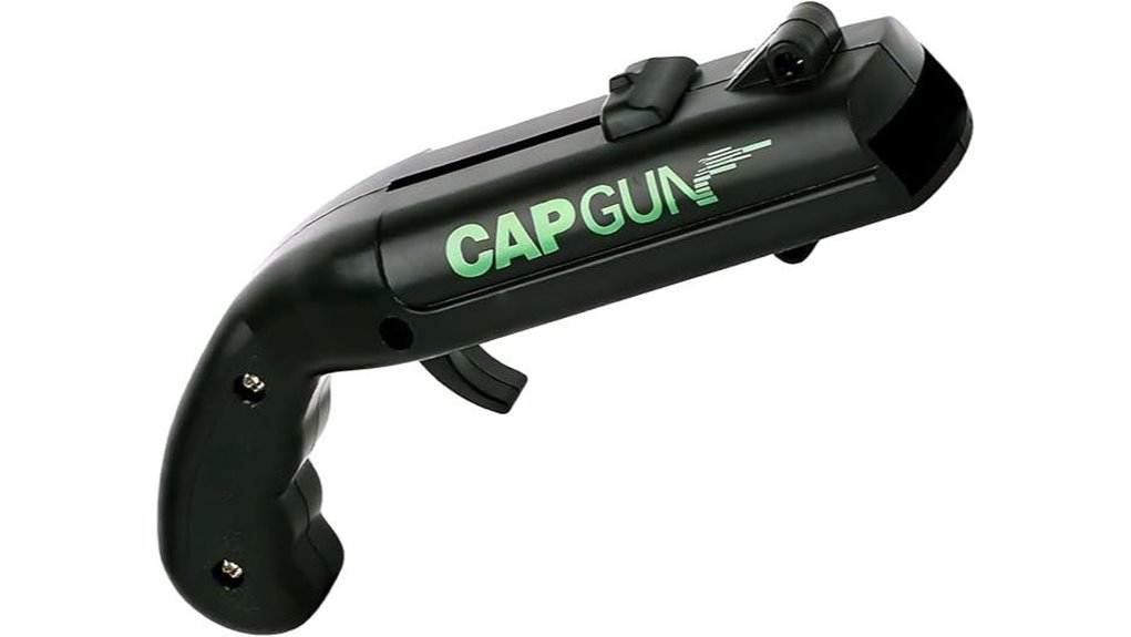 black novelty cap gun