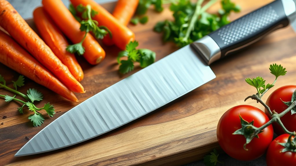 blade material handle comfort