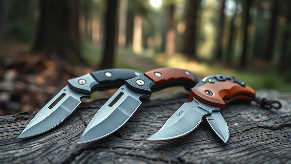 blade material handle comfort