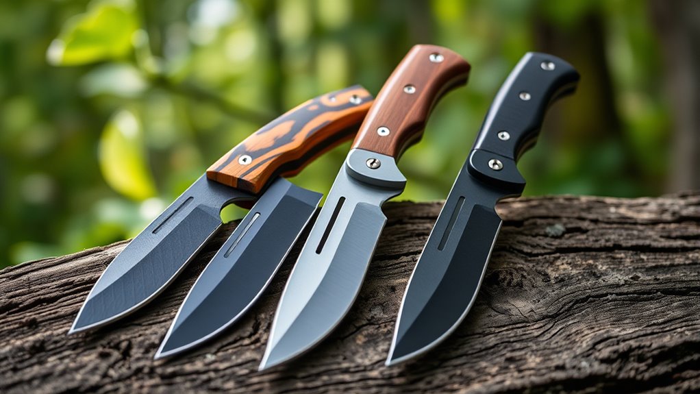 blade steel handle comfort
