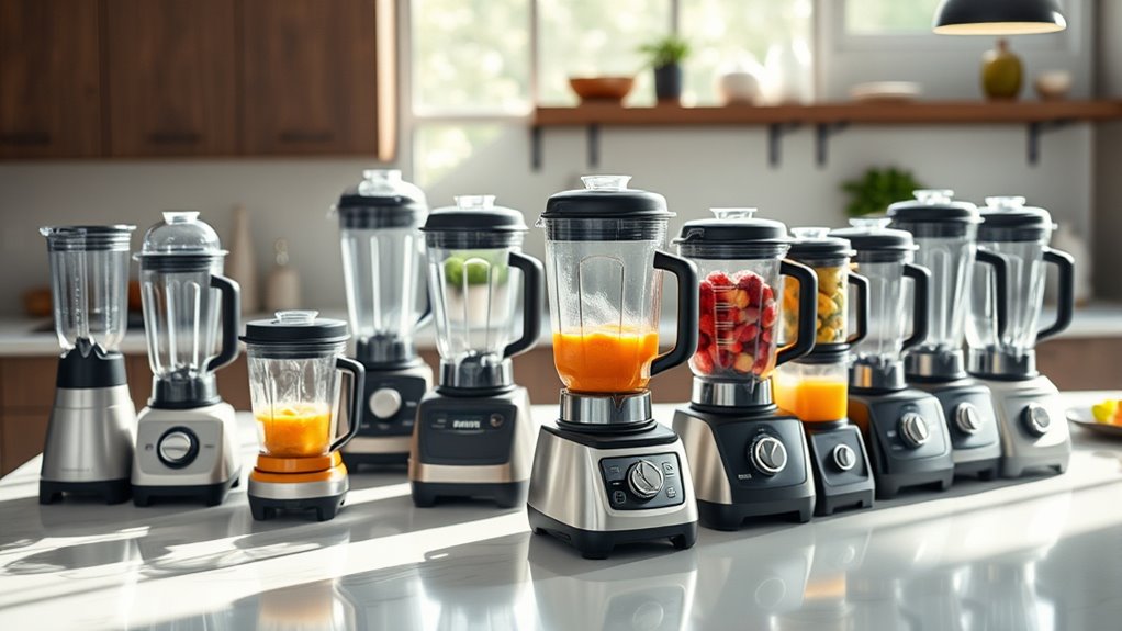 blender power capacity features