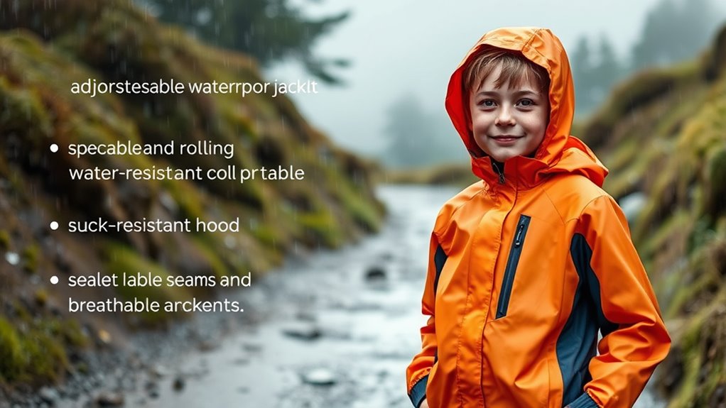 breathable durable waterproof jacket