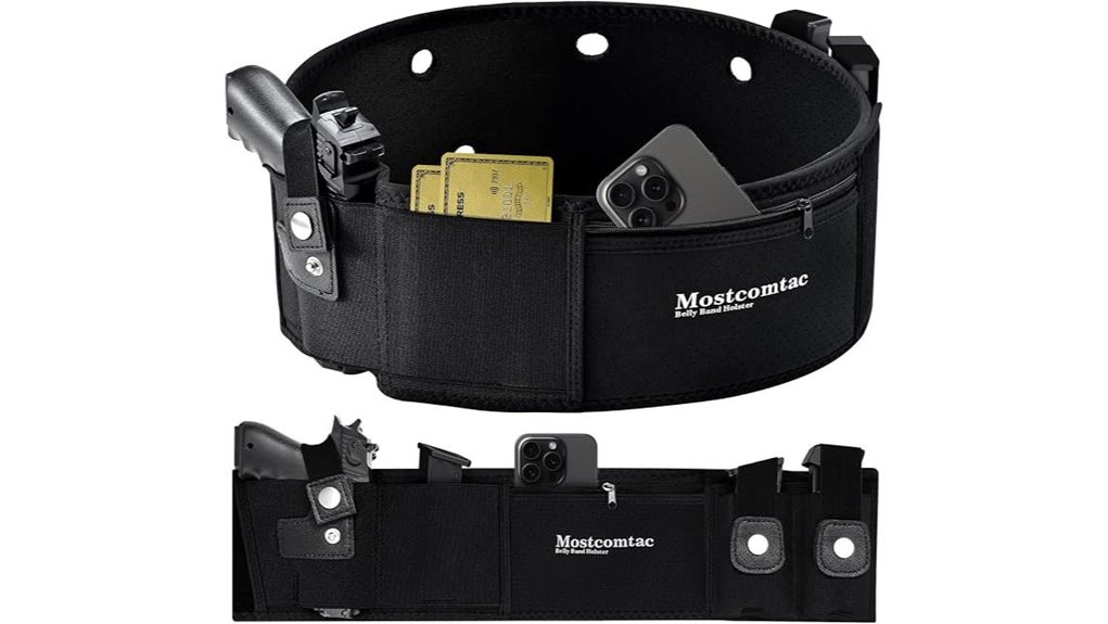 breathable neoprene belly holster