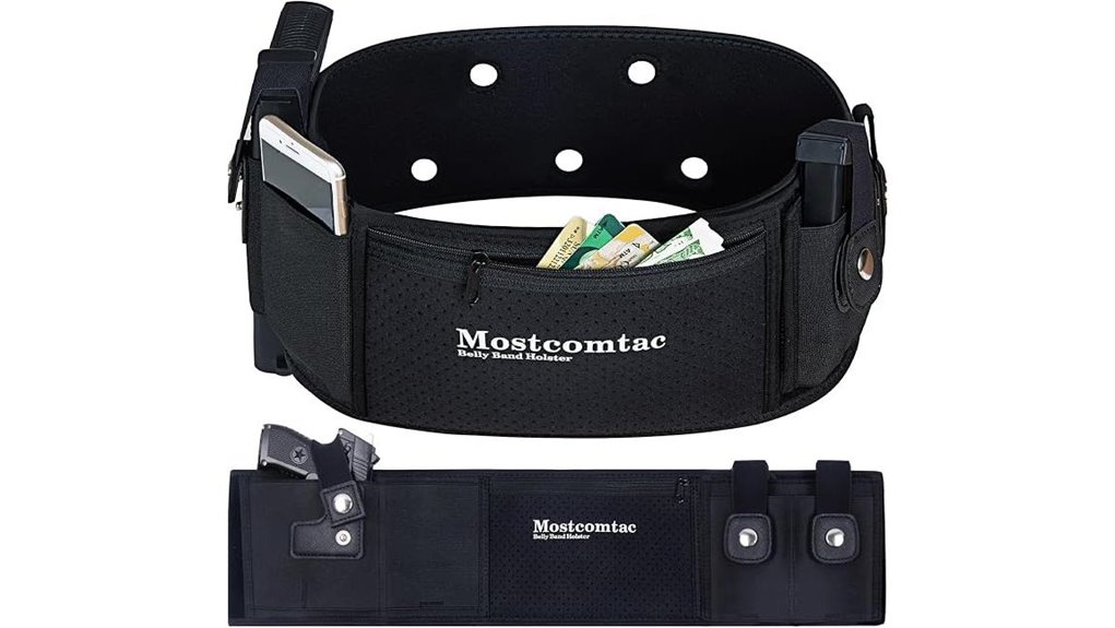 breathable neoprene belly holster