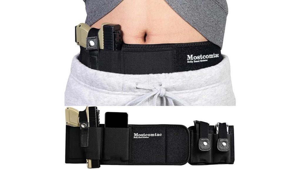 breathable neoprene belly holster