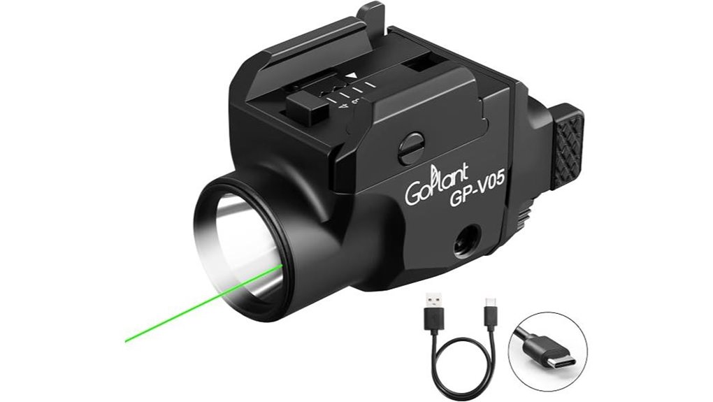 bright green laser flashlight