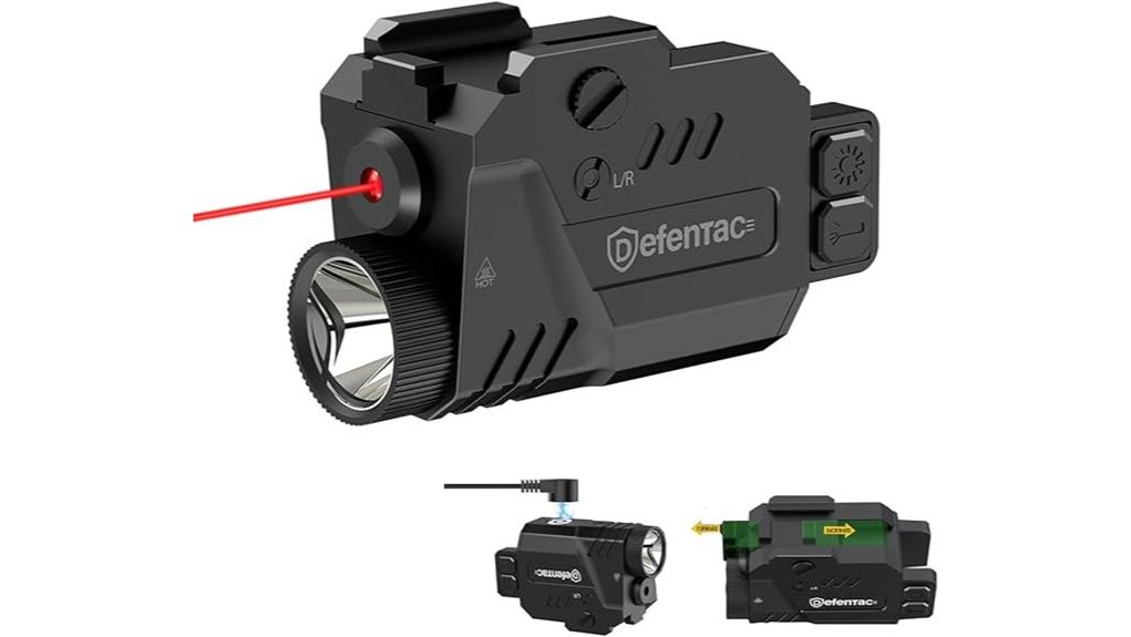 bright pistol light laser