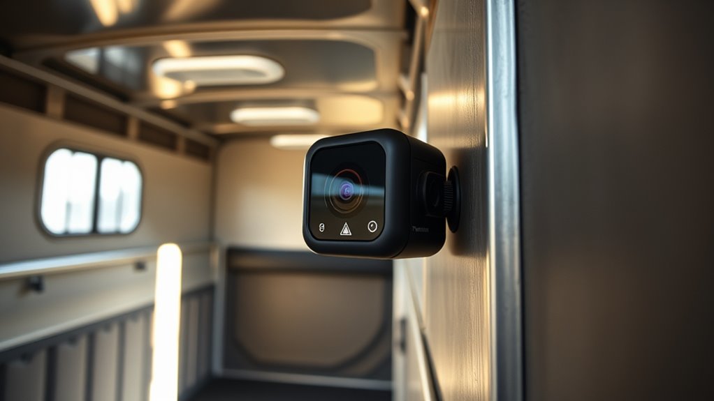 camera features for horse trailers