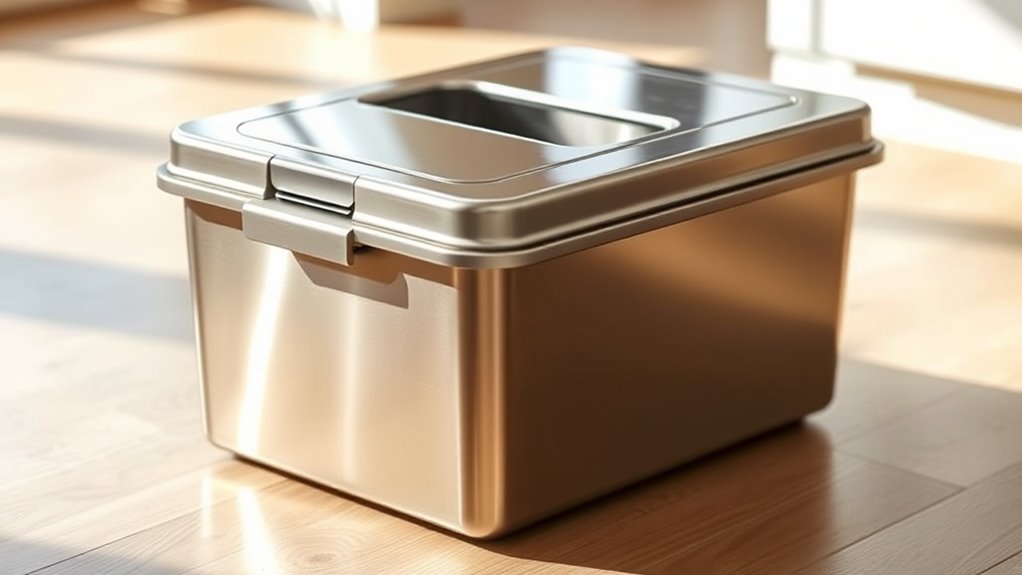 cat friendly stainless steel features