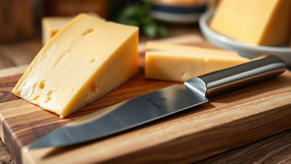 cheddar cheese knife tips
