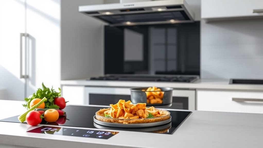 choose air fryer electric range