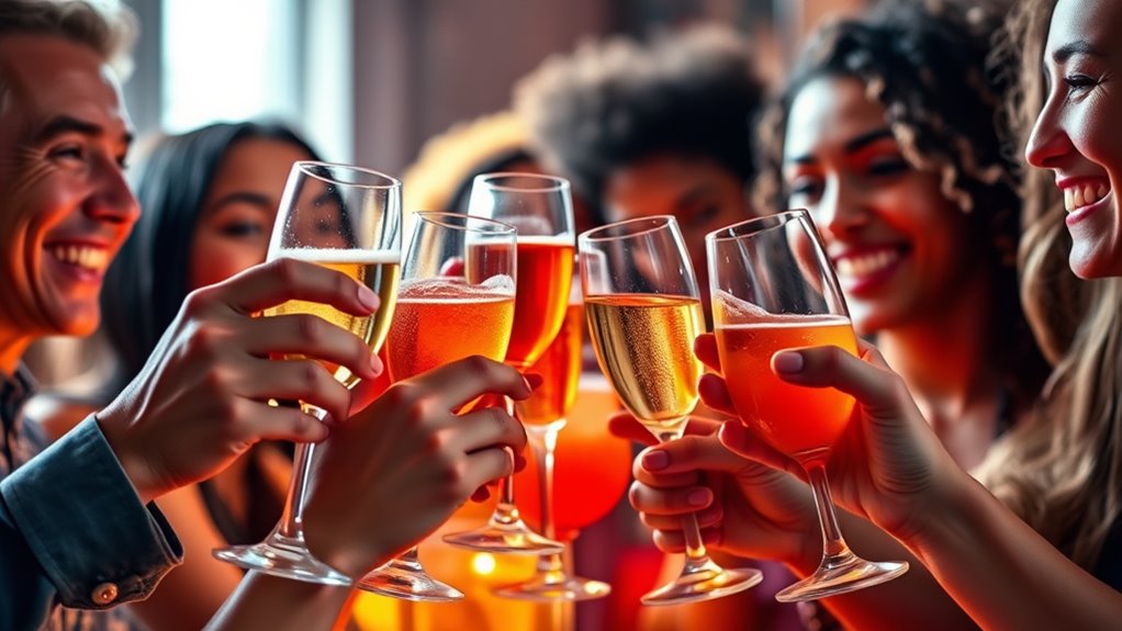 choose appropriate party toasts