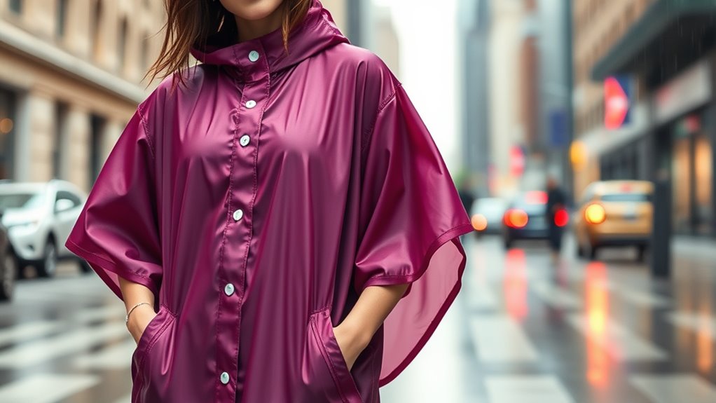 choose breathable waterproof poncho