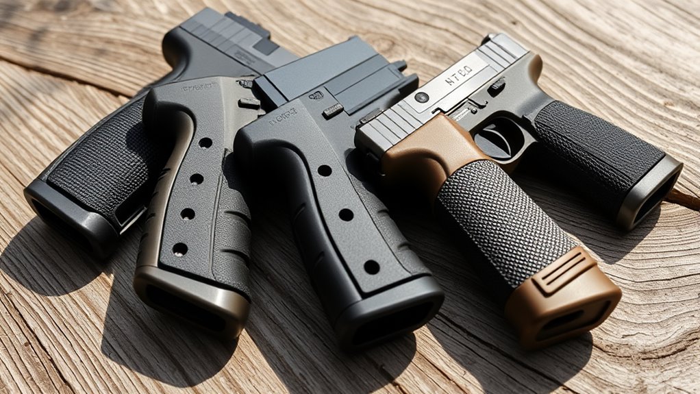 choose comfortable compatible grips