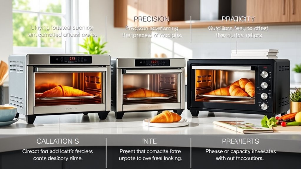 choose convection oven features