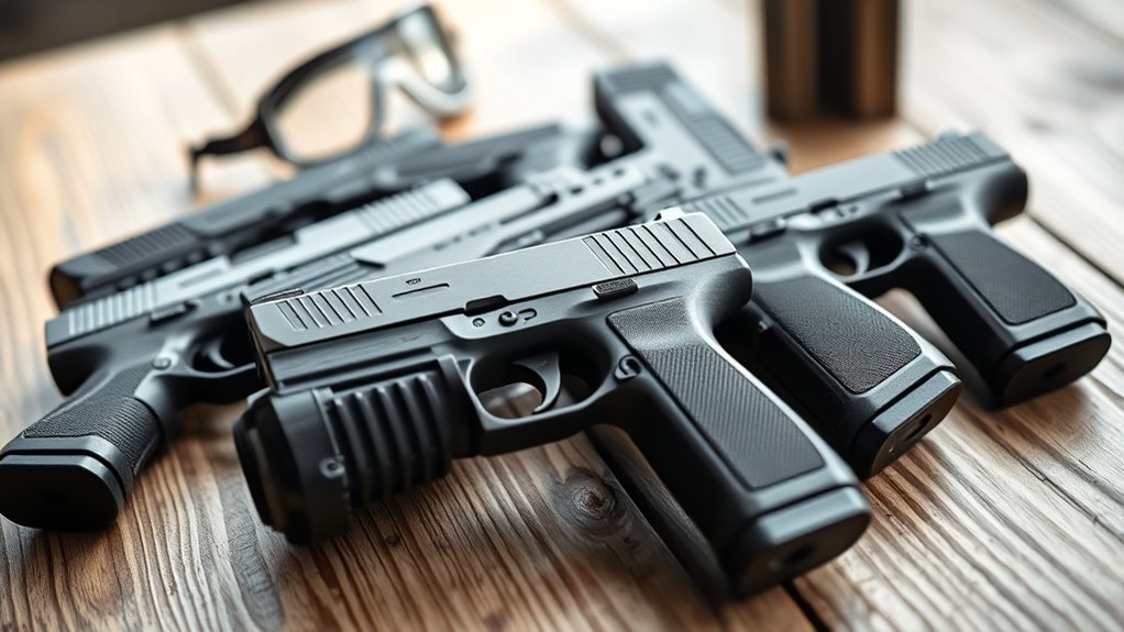choose durable accurate pistol