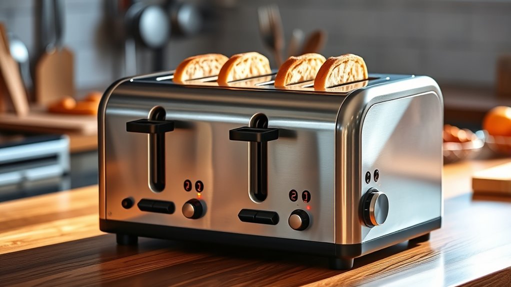 choose durable feature rich toaster