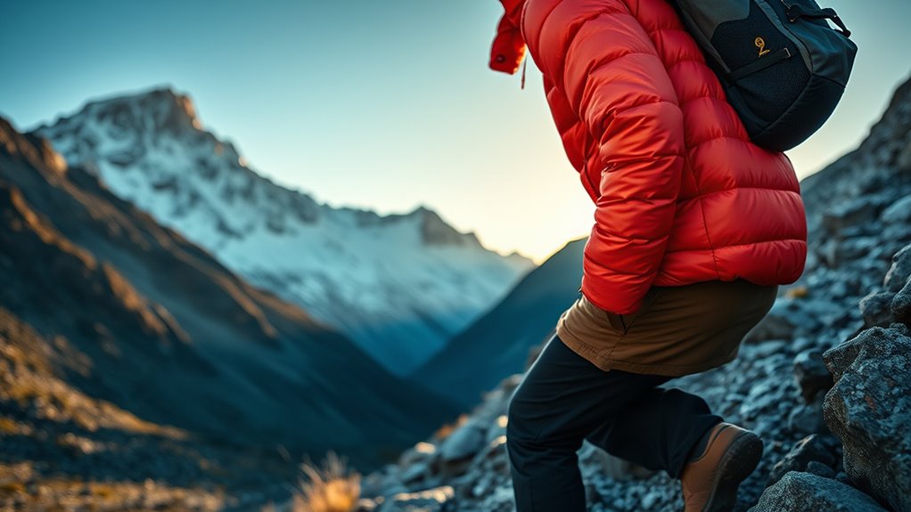 choose lightweight breathable insulation