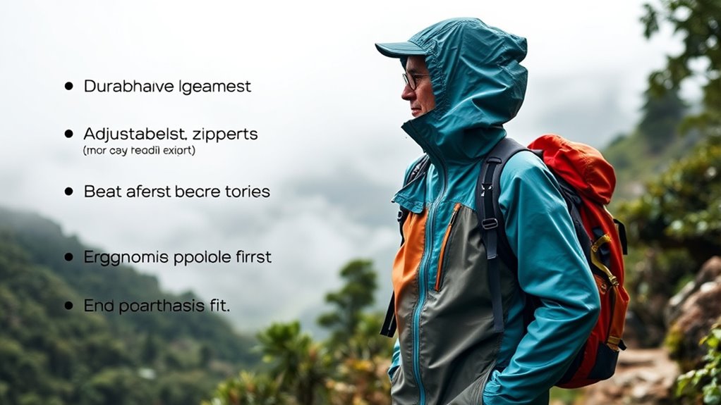 choose lightweight durable waterproof jacket