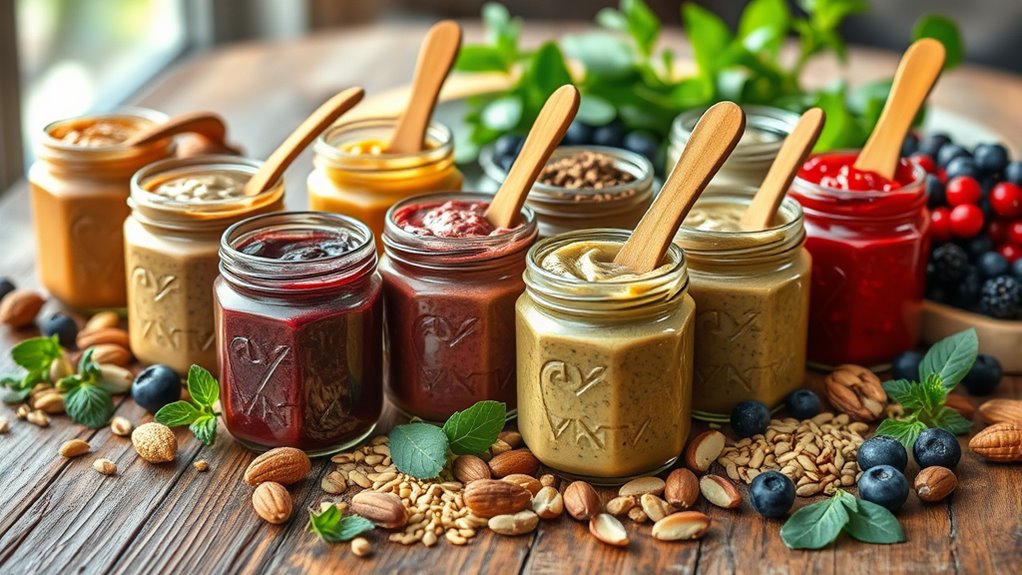 choose nutritious tasty spreads