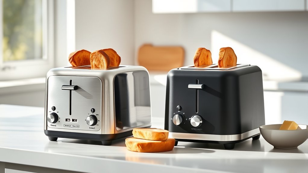choose safe easy to clean toaster