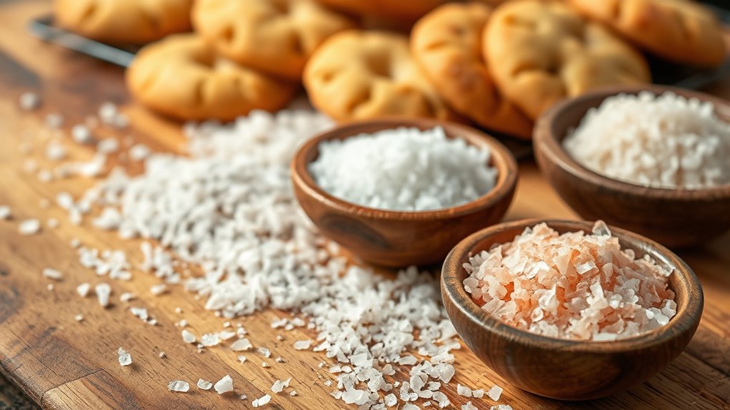 choose salt with appropriate grain