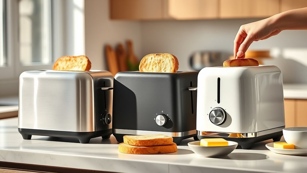choose suitable safe toaster