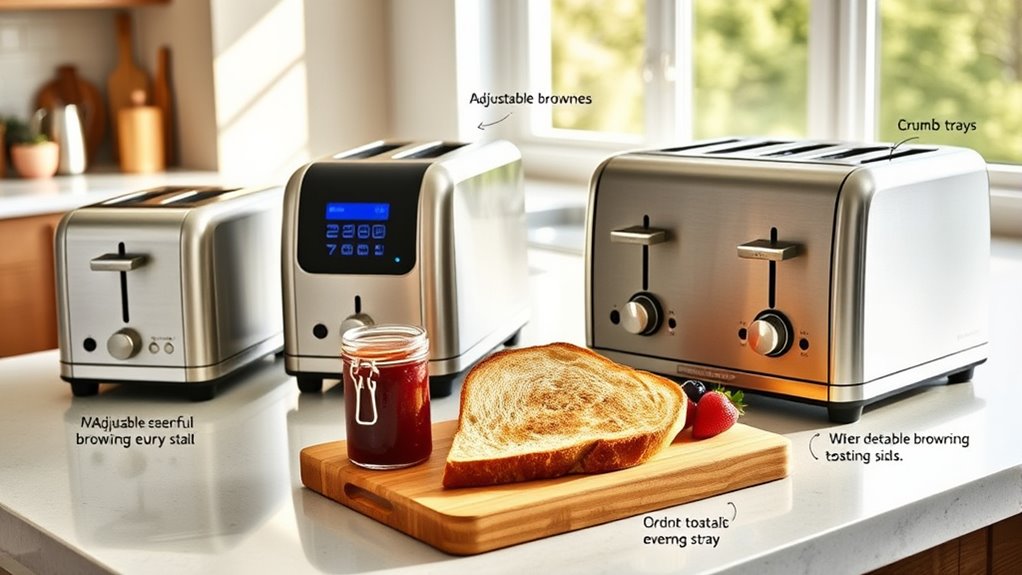 choose toaster with customizable settings