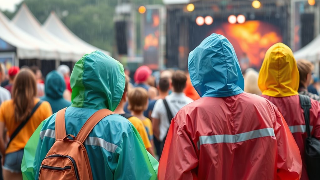 choose waterproof breathable poncho