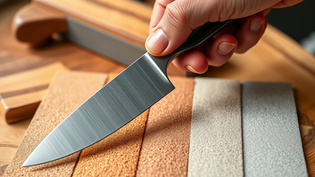 choosing appropriate grit sandpaper