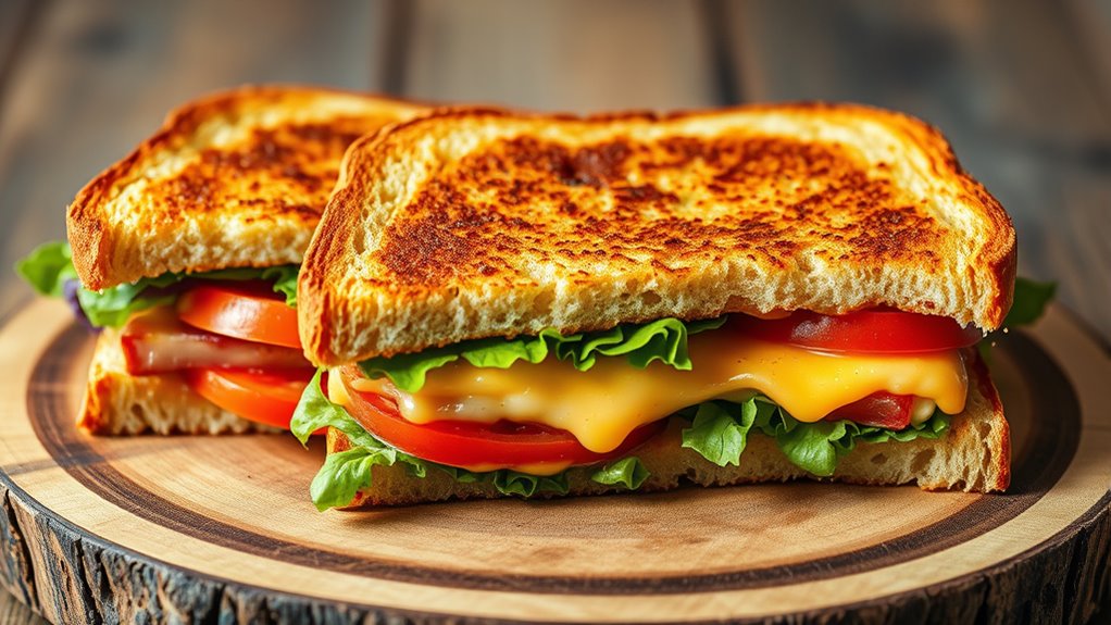 choosing vegan toasted sandwiches
