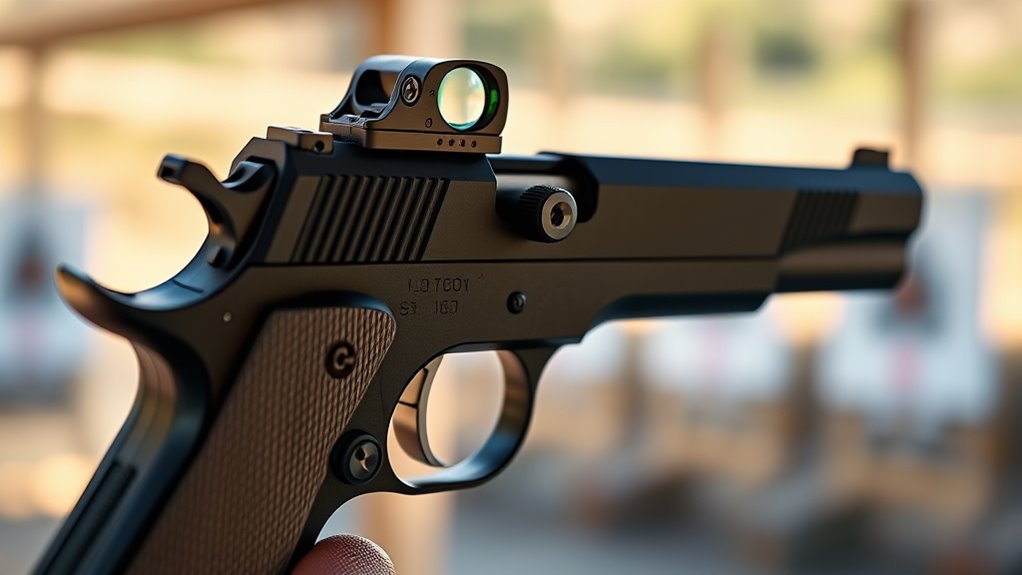 clear bright customizable sights