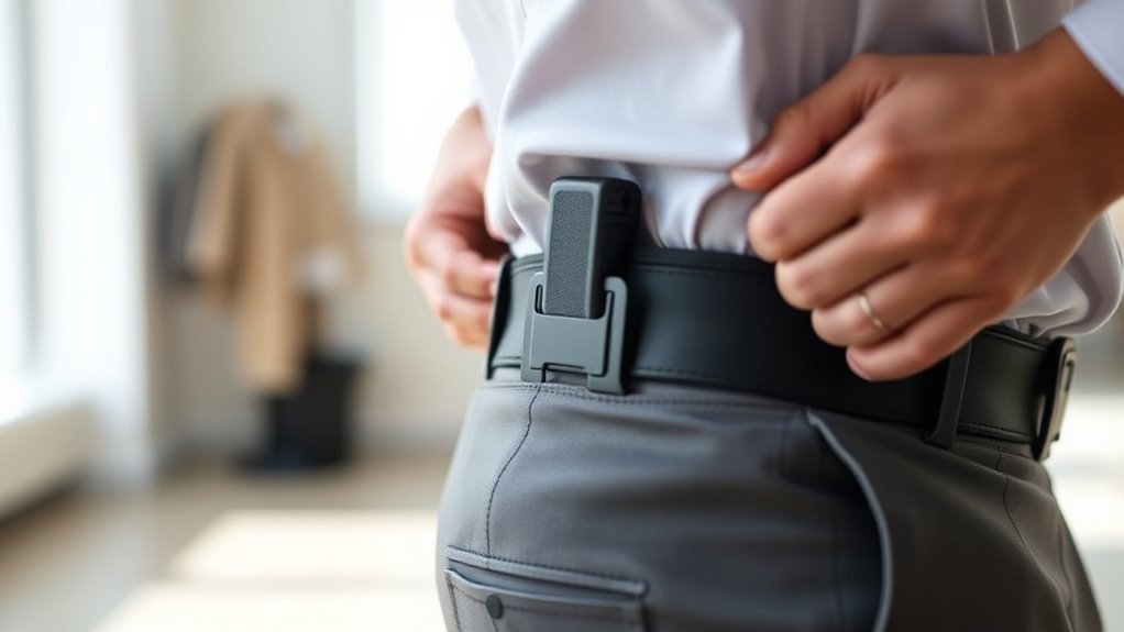 comfort fit security concealment