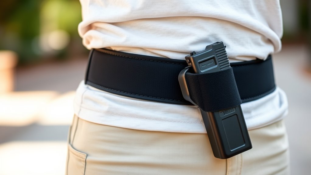 comfortable adjustable holster fit