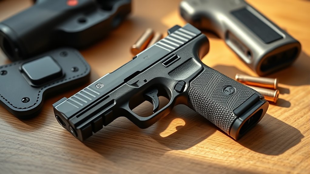 comfortable concealable durable firearm