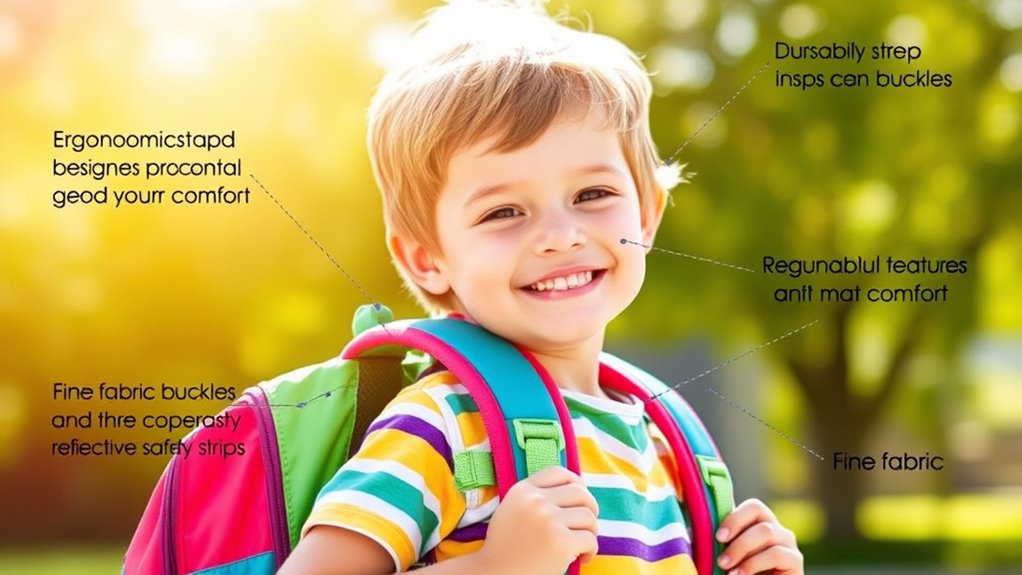 comfortable durable secure backpack