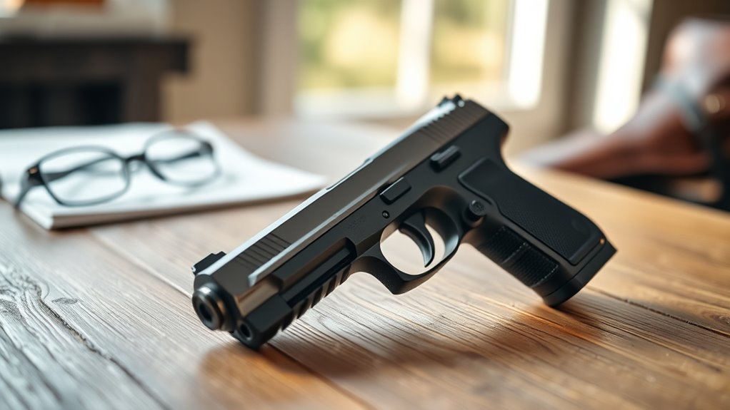 comfortable easy to handle firearm
