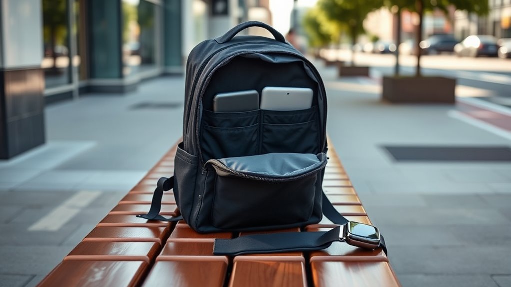 comfortable secure durable tech backpack