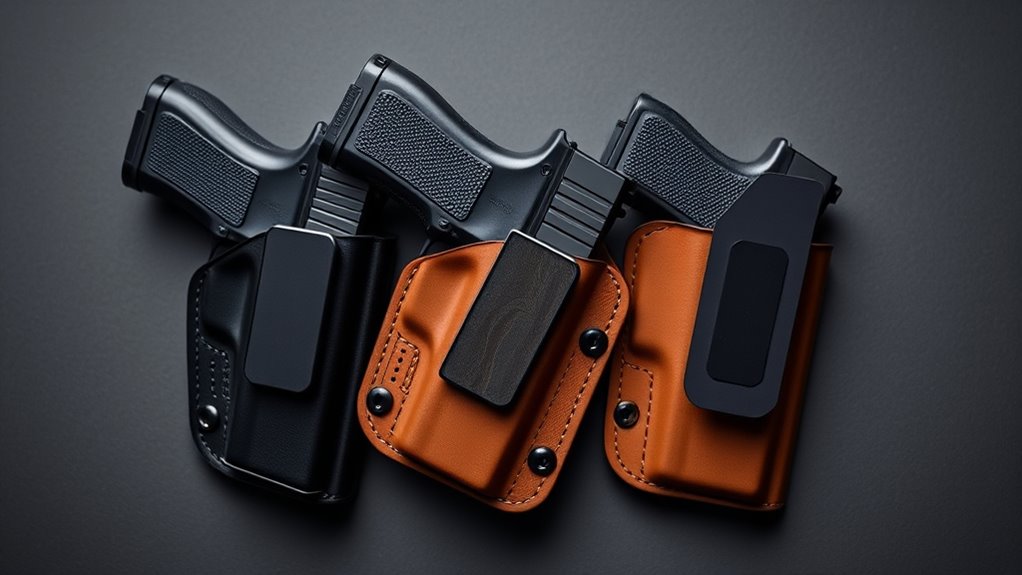comfortable secure holster options
