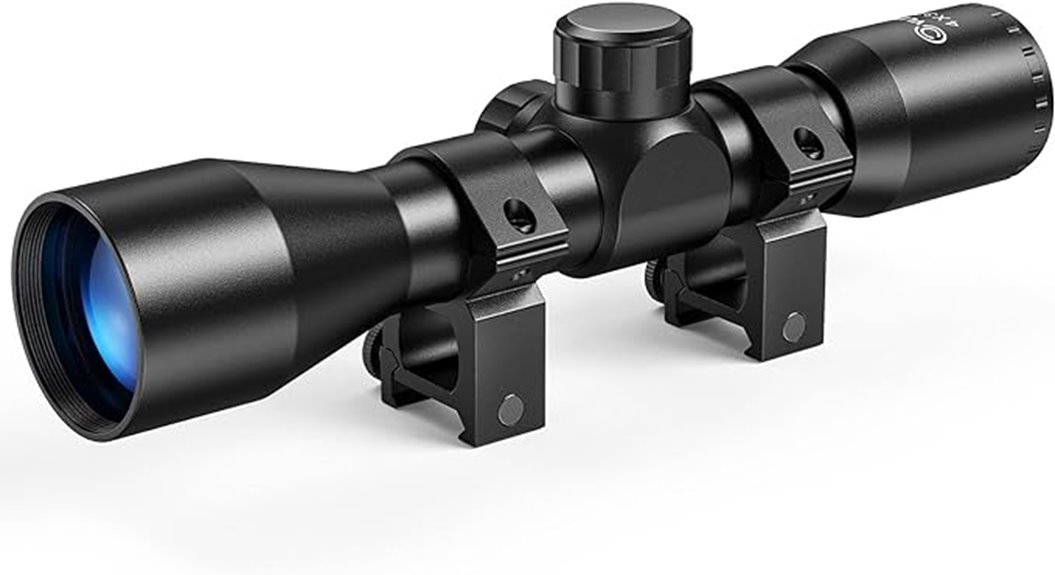 compact 4x32 rifle scope