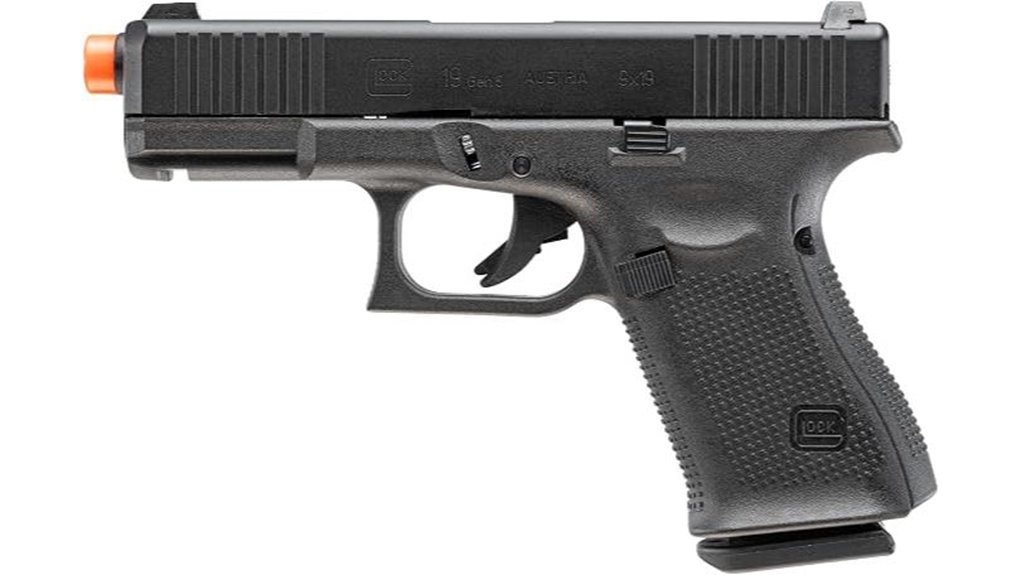 compact 6mm blowback pistol